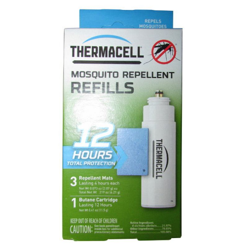 Набор запасной для Thermacell (1 газовый картридж + 3 пластины)