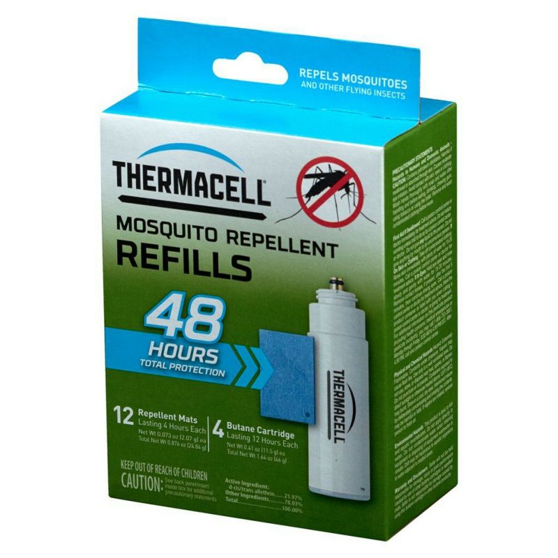 Набор запасной для Thermacell (4 газовый картридж + 12 пластин)