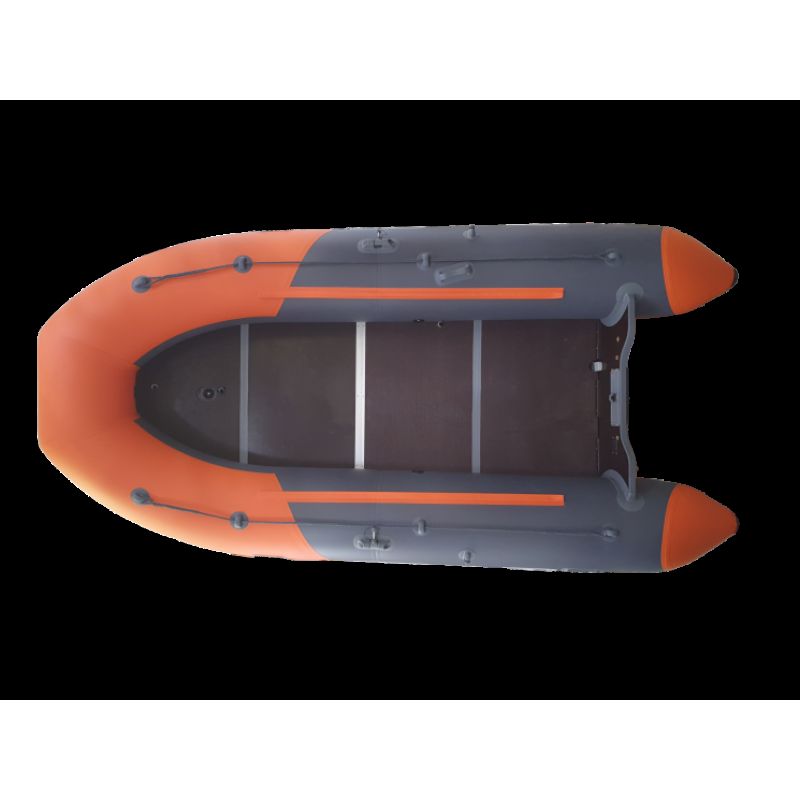Надувная лодка Boatsman BT345SK (цвет графитово-оранжевый)